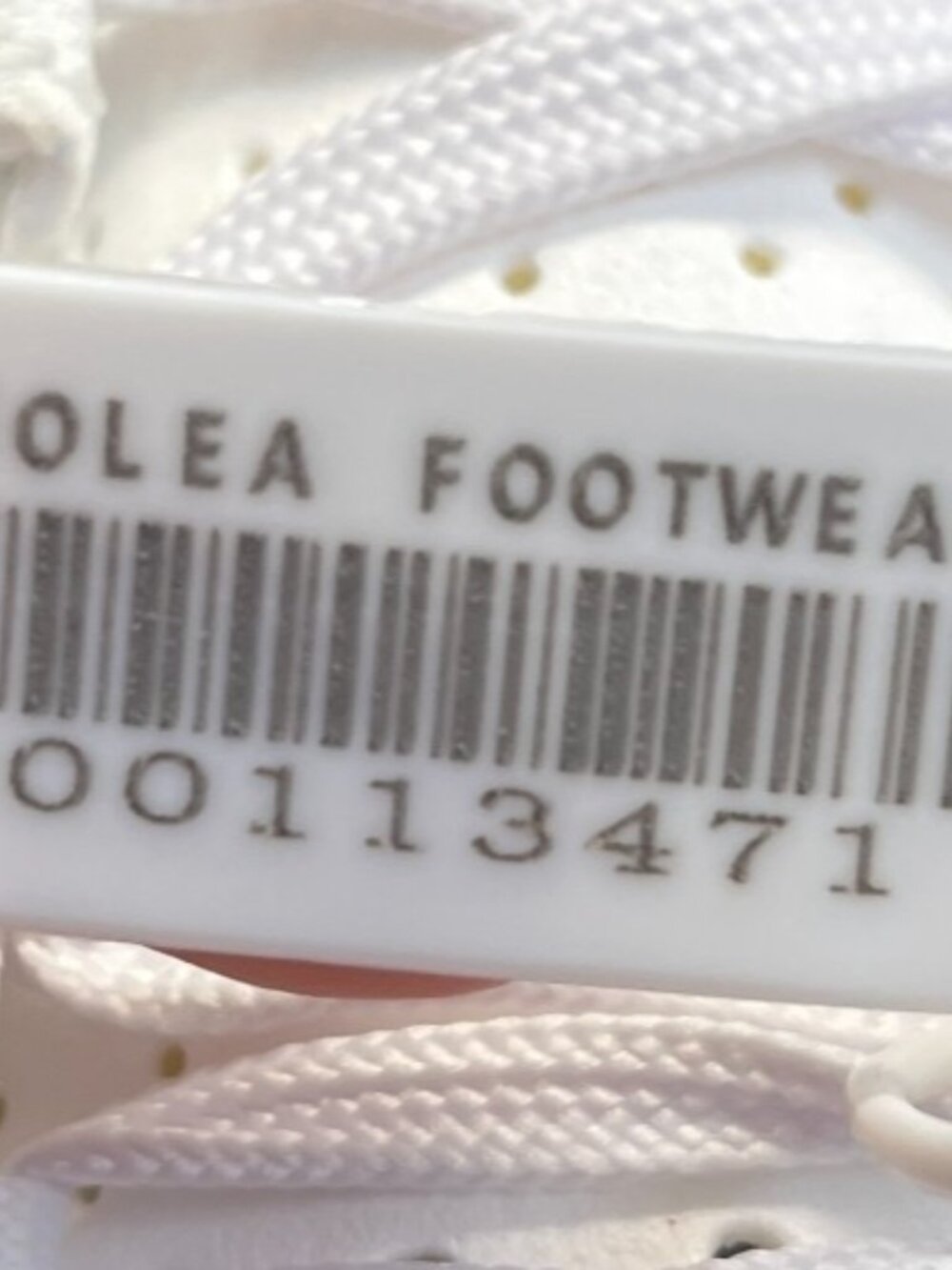 Nobull Journey Pride Moves Womens Size 6.5 White Orange Training Shoes Sneakers - Picture 9 of 9